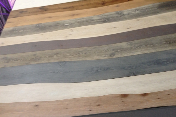 Getting creative with wood flooring