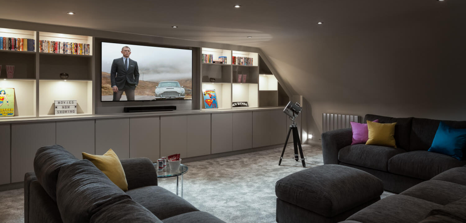 Cinema Room and Family Room Kent Surrey