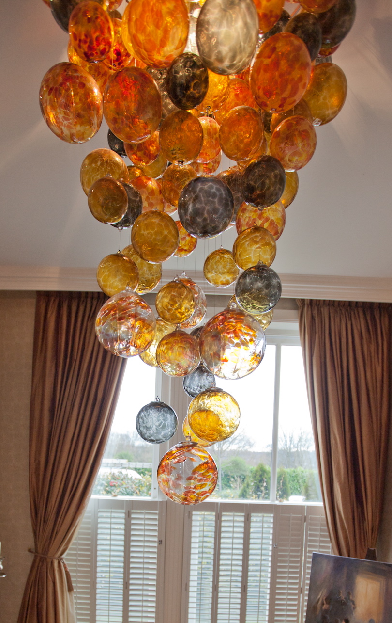 up close chandelier