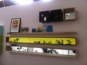 Coloured Shelves