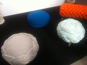 Knitted Pouffs