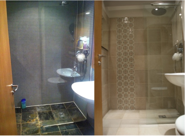 before and after bathroom