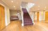 Hallway Interior Design Striped Carpet